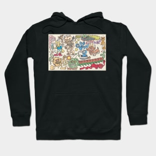 Moleskine sketchbook doodles Hoodie